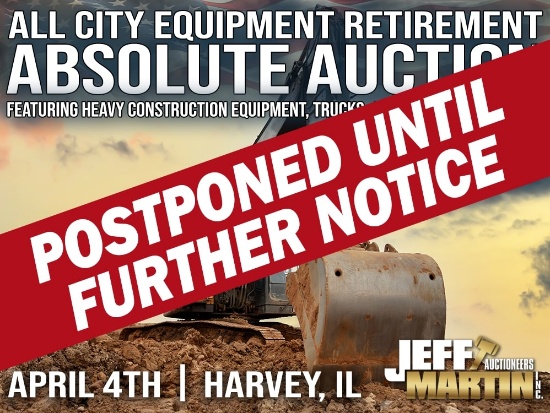 ABSOLUTE AUCTION ALL CITY EQUIPMENT RETIREMENT