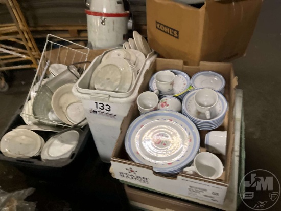 PALLET OF DISHES