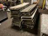 METAL WALK BOARDS, QTY OF 22