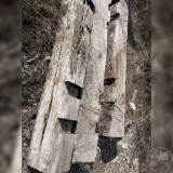 QTY OF 17 RAILROAD TIES