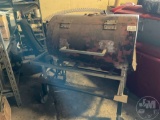 HOME MADE BBQ GRILL ON ROLLERS