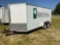 2017 SOUTH GEORGIA CARGO ENCLOSED TRAILER 7'X18' VIN: 54GVC16T3H7025982