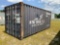 2006 CIMC 20' CONTAINER SN: TDRU9986776