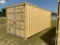 2021 CIMC 20' CONTAINER SN: SKYU2624035