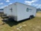 2012 LOOK ENCLOSED TRAILER 8'X20' VIN: 53BTD2026CU001585