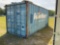 2007 TIANJIN PACIFIC CONTAINER CO 20' CONTAINER SN: NIDU2204621
