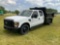 2008 FORD F-350 XL SUPER DUTY SINGLE AXLE DUMP TRUCK VIN: 1FDWW36Y38EE05237