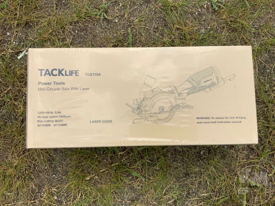 TACK LIFE MINI CIRCULAR SAW W/ LASER