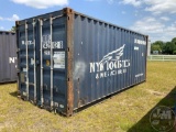 2008 CIMC 20' CONTAINER SN: TDRU3426028