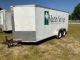 2017 SOUTH GEORGIA CARGO ENCLOSED TRAILER 7'X18' VIN: 54GVC16T3H7025982