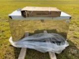 24”......X48”...... STAINLESS STEEL AUTOMANN TOOLBOX W/ MOUNTING BRACKET