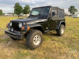 1998 JEEP WRANGLER VIN: 1J4FY29P4WP790380