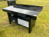 (UNUSED) KC 60”...... X 25”...... WORK BENCH W/ BOTTOM SHELF