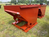 UNUSED KC STANDARD DUTY 2 CY CAPACITY DUMPING HOPPER A07E1103