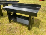 (UNUSED) KC 60”...... X 25”...... WORK BENCH W/ BOTTOM SHELF