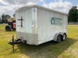 2007 HAULMARK KD ENCLOSED TRAILER 7'X14' VIN: 16HPB14247G087162