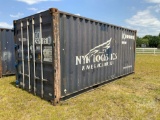 2006 CIMC 20' CONTAINER SN: TDRU2976858