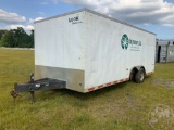 2015 LGS INDUSTRIES LOOK ENCLOSED TRAILER 8'X20' VIN: 53BLTEB24FU012350