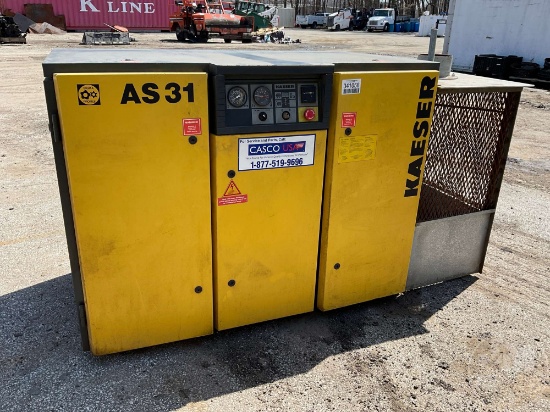 KAESER AS31 STATIONARY AIR COMPRESSOR SN: 3112216