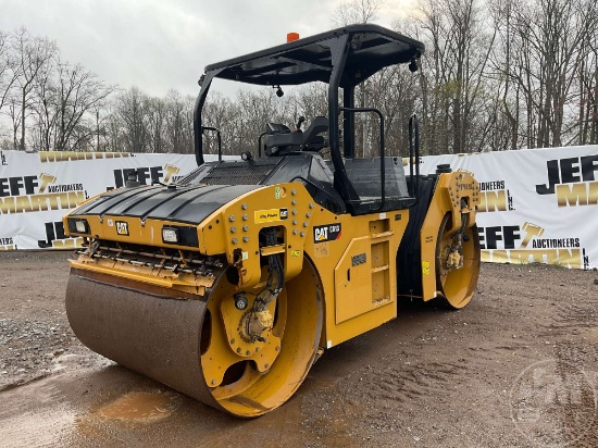 2019 CATERPILLAR CB13 TANDEM VIBRATORY ROLLER SN: CAT0CB13TPWP00214