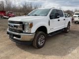 2019 FORD F-350XLT CREW CAB 4X4 1 TON TRUCK VIN: 1FT8W3BT0KEE34449