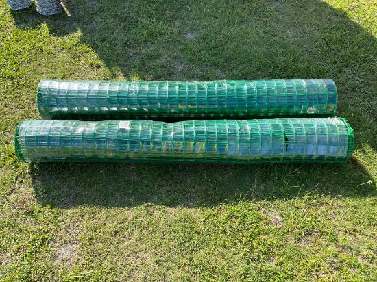 LOT OF (2) ROLLS OF FENCING
