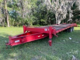 2010 WABASH TAG A LONG EQUIPMENT TRAILER VIN: 5MYDD2820AB032826