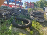 LOT OF APPROX 11 VACUUM HOSES VARYING LENGTH AND SIZE