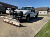 2008 FORD F-250 REGULAR CAB 4X4 VIN: 1FTNF21538EC37056