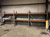 3 SECTIONS OF PALLET RACKING