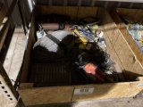 PALLET BOX OF HOSE, PUMPS, HEATER, AND TOOLS