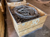 50 PCS, AIRCRAFT CABLE, APPROX. 120’...... EACH