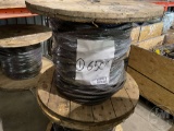 SPOOL OF 5/8”...... WIRE ROPE, APPROX. 650’......+/-