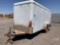 2017 W W  ENCLOSED TRAILER 7'X16' VIN: 11WEC16207W297145