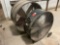 QTY (2) DRUM FANS, HEAT BUSTER TPC4213 SER 897, KOOL