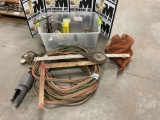 TORCHES, GAUGES, TWO HOLE PINS, CLAMP,OXYGEN AND ACETYLENE HOSE