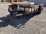 2012 ASPIRE 16' UTILITY TRAILER 8'X16' VIN: 55UBU1628CM400198