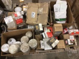 PALLET OF MISC OIL FILTER, FUEL FILTER, AND AIR FILTER