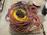 PALLET OF VARIOUS SIZE AIR HOSES