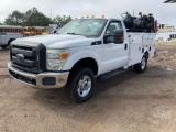 2012 FORD F-250 XL SUPER DUTY UTILITY TRUCK VIN: 1FDBF2BT5CEC78180