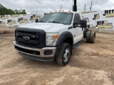 2012 FORD F-550 SINGLE AXLE VIN: 1FDGF5GT3CEC14915 CAB & CHASSIS