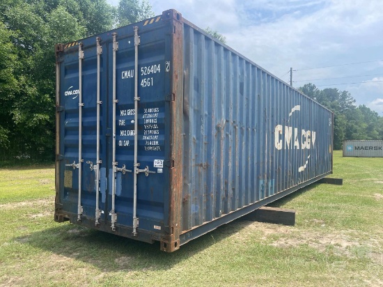 2007 CMA 40' CONTAINER SN: CMAU5264042