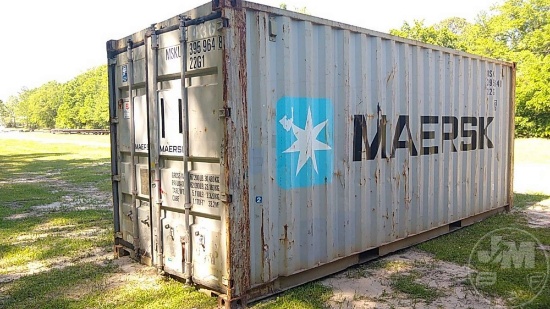 2007 MAERSK 20' CONTAINER SN: MSKU3959648