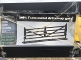 20’...... FARM METAL DRIVEWAY GATE