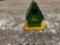 METAL JOHN DEERE BIRDHOUSE