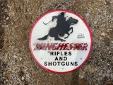 WINCHESTER METAL SIGN