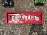 CHEVROLET METAL TAILGATE SIGN