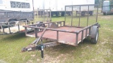 2001 TEXAS BRAGG ENTERPRISES TEXAS BRAGG ENTERPRISES UTILITY TRAILER 6'X10' VIN: 17XFP101211012908