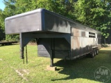 1981 CUSTOM VIN: 54381 LIVESTOCK/CATTLE TRAILER