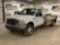 2003 FORD F450 SINGLE AXLE REGULAR CAB 4X4 FLATBED TRUCK VIN: 1FDXF47PX3EC67592